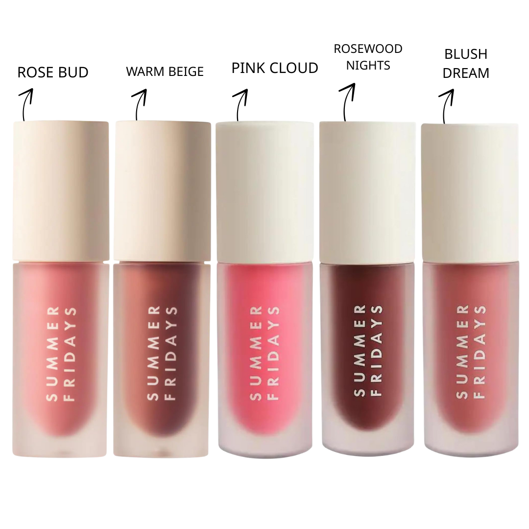 Summer Fridays Dream Lip Oil – Tinted, Moisturizing, High-Shine, Non-Sticky (0.15 oz)
