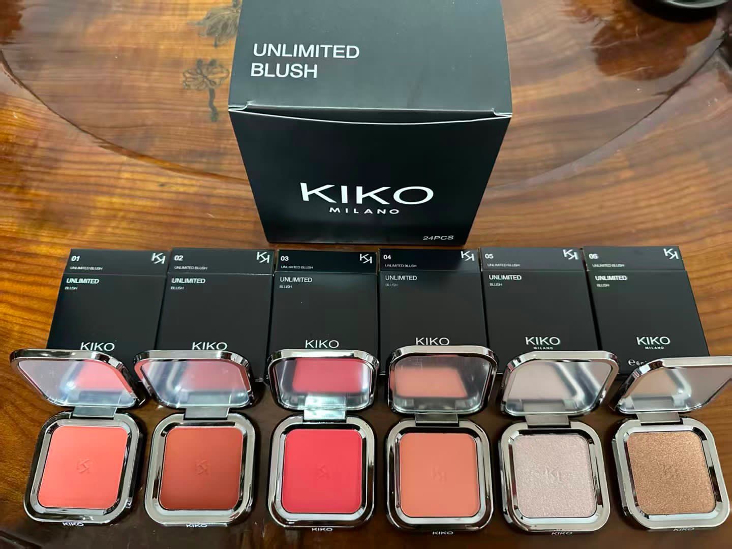 KIKO MILANO Unlimited Blush
Long-lasting powder blush