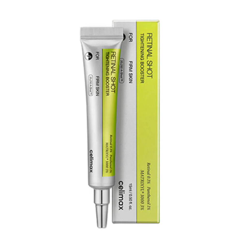 CELIMAX The Vita A Retinal Shot Tightening Booster | with Retinal 0.1%, Matryxyl 3%, Pore Minimizer, Wrinkles & Fine Lines, Firmer Skin, 15ml
