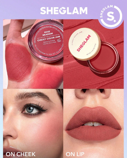 Sheglam Cheeky Color Jam – Rose Meadow Blush