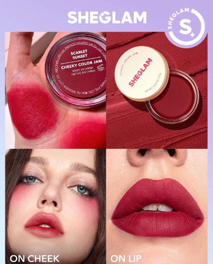 Sheglam Cheeky Color Jam – Scarlet Sunset Blush