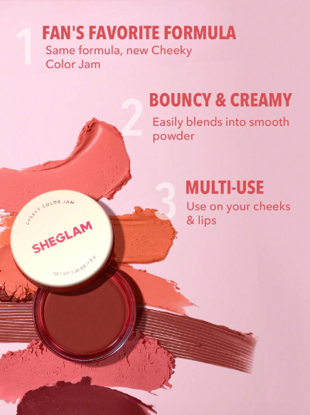 Sheglam Cheeky Color Jam – Scarlet Sunset Blush