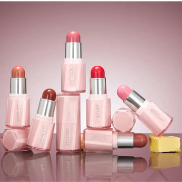SHEGLAM Buttery Bliss Blush Stick – Creamy Dewy Blush for a Natural Glow