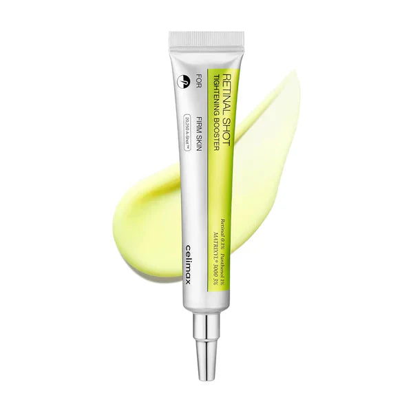 CELIMAX The Vita A Retinal Shot Tightening Booster | with Retinal 0.1%, Matryxyl 3%, Pore Minimizer, Wrinkles & Fine Lines, Firmer Skin, 15ml